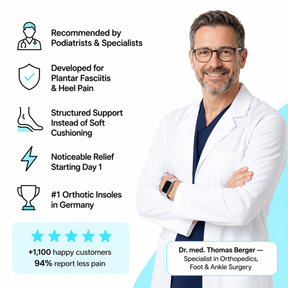ARCA™- Support where the pain is, not padding where it isn't