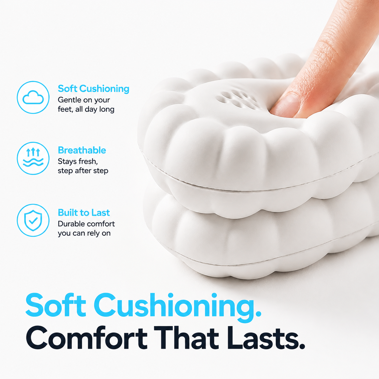 ARCA™- Support where the pain is, not padding where it isn't